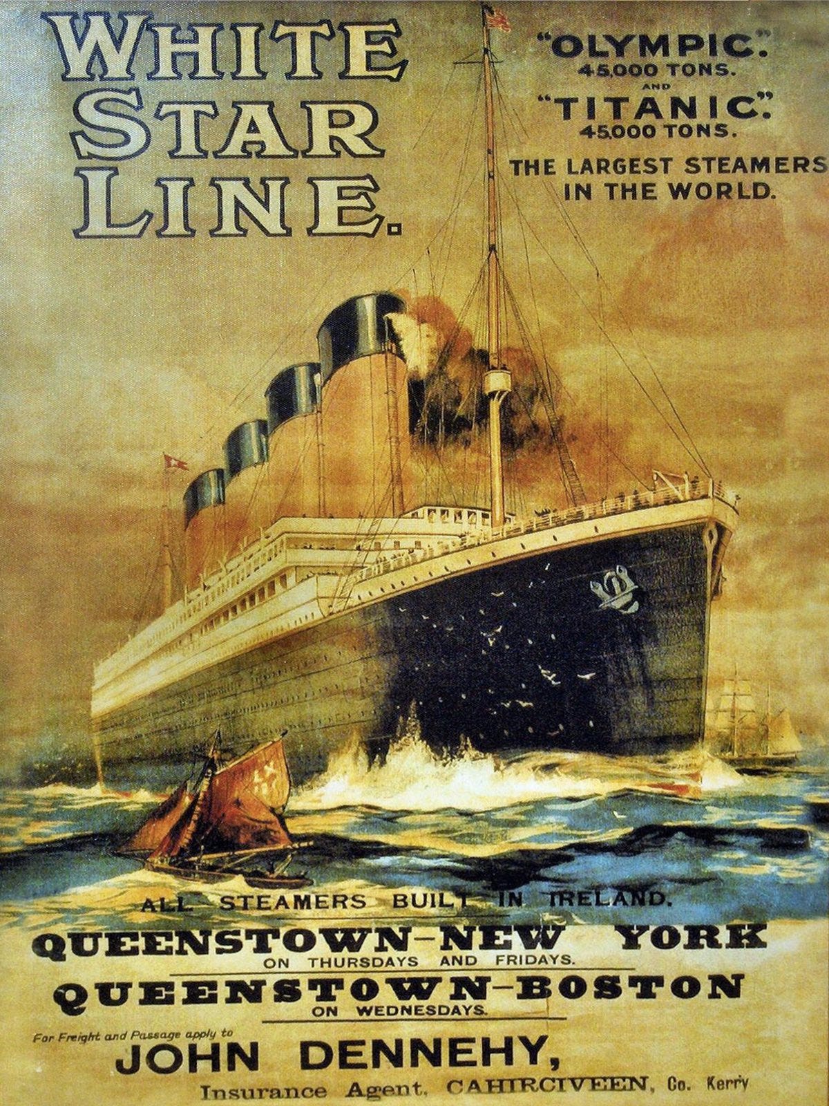 The White Star line would have ruined its reputation if their flagship was sunk