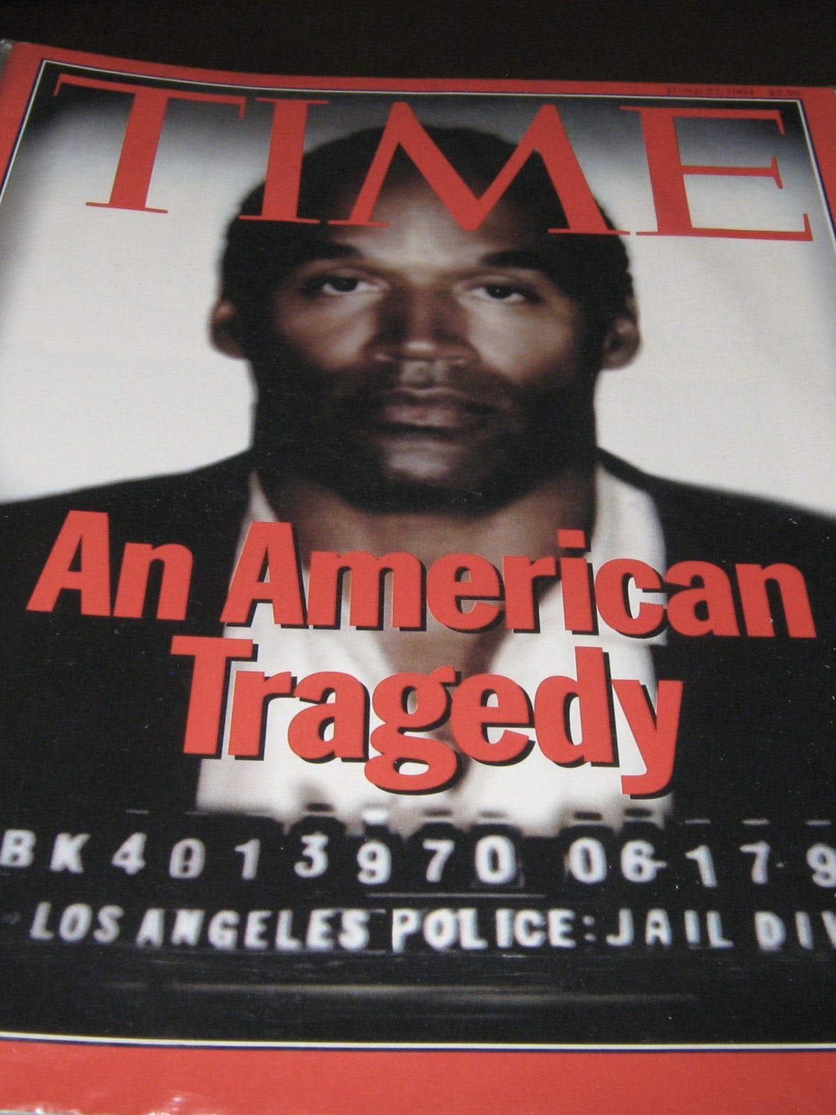 Time Magazine darkened Simpson’s image to emphasize his guilt.