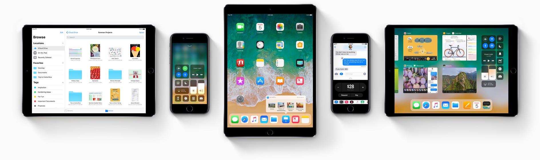 Apple libera la beta 4 de iOS 11, watchOS 4 y tvOS 11