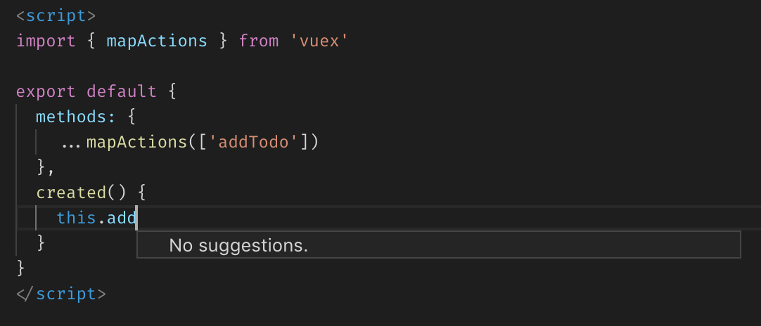 Using Vuex store in Vue component