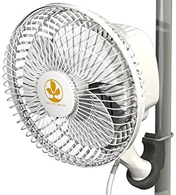 CLOUDRAY S6, Grow Tent Clip Fan 6” with 10 Speeds, EC-Motor, Auto  Oscillation - AC Infinity