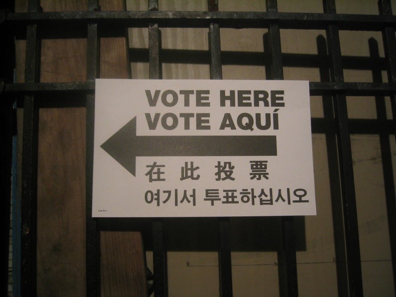 Blockchain voting could improve democracy.