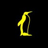 YellowPenguinsAtDusk
