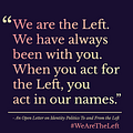 Go to the profile of We Are The Left