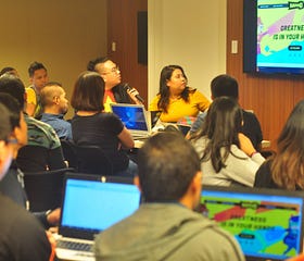 FFC 2017 workshop crowd.
