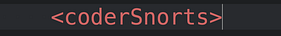Published in The coderSnorts