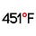 451°F