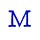 M Is Always Blue