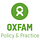 Go to the profile of Oxfam Policy and Practice
