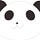 panda with Pasteur pipette in her mouth