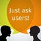 Go to the profile of Just ask users!