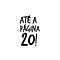 Go to the profile of Ate a página 20!