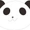 panda with Pasteur pipette in her mouth