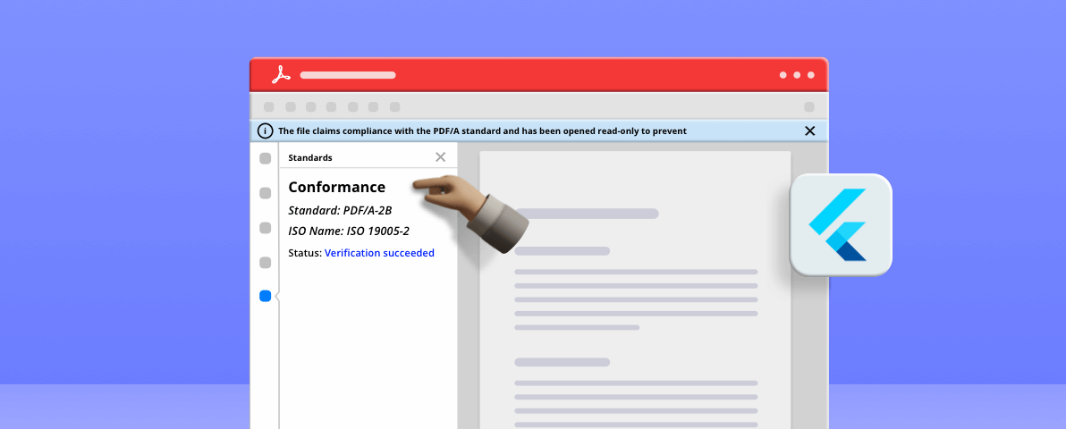 How to Create PDF/A Standard Files in Flutter