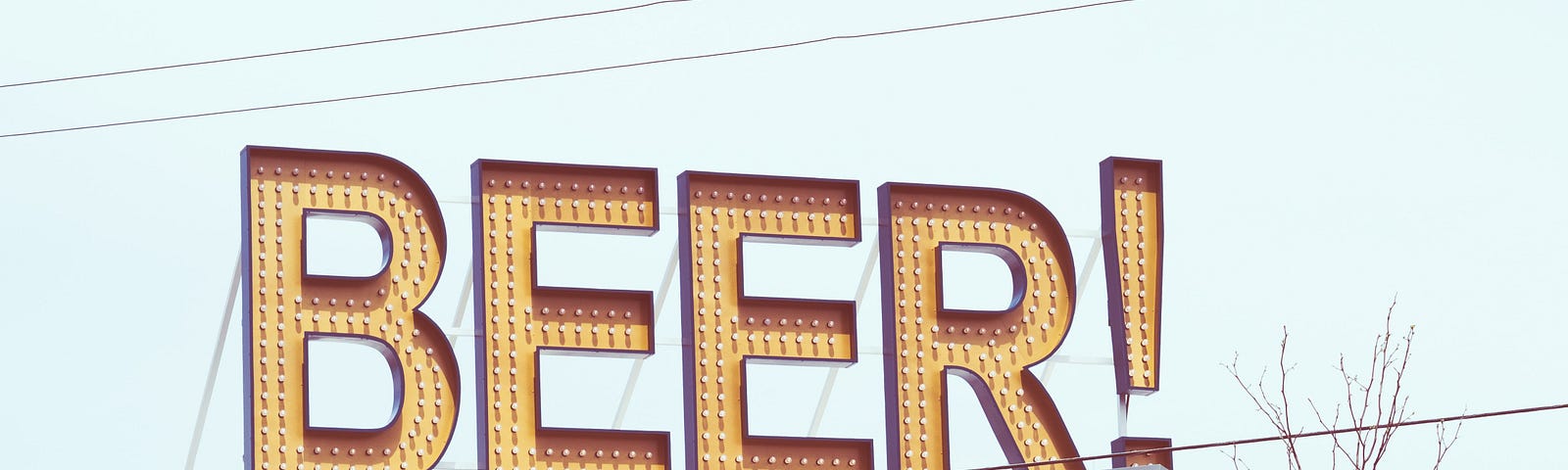 beer sign