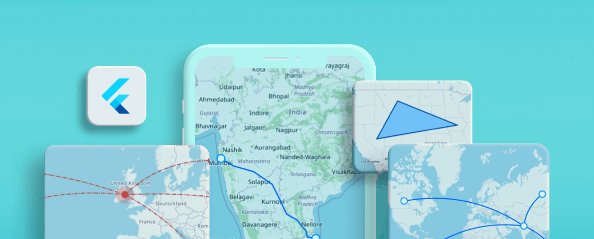 How to Display Routes and Highlight Regions in Syncfusion Flutter Maps