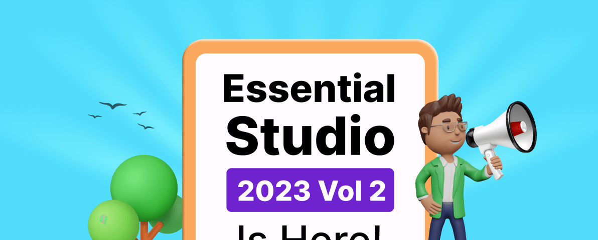 Syncfusion Essential Studio 2023 Volume 2 Is Here!