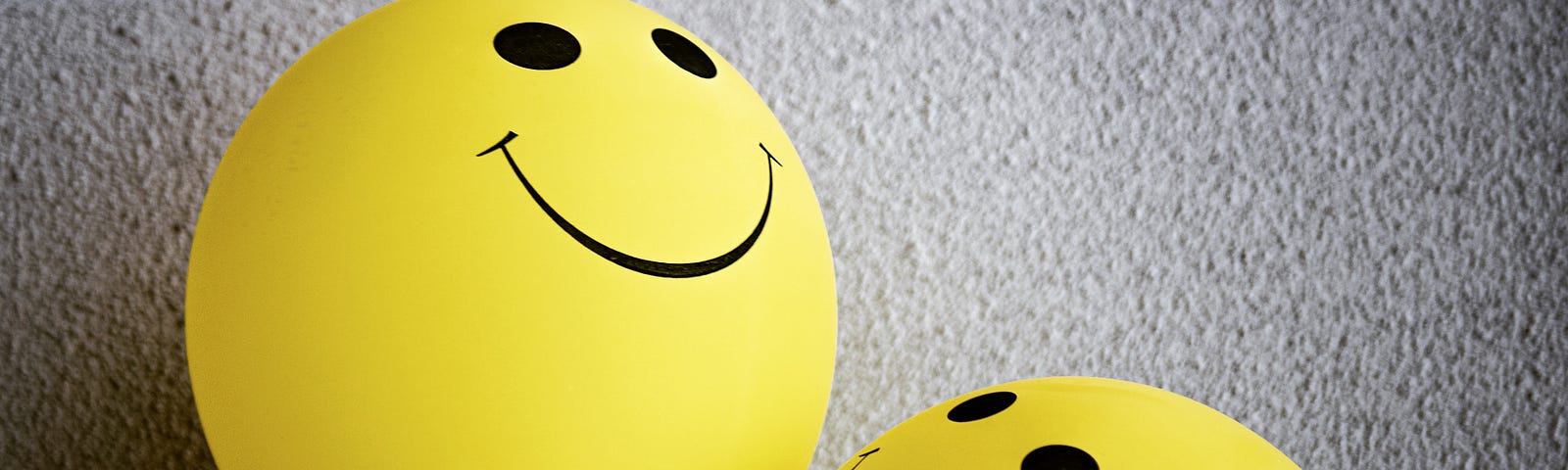 Smile face balloons