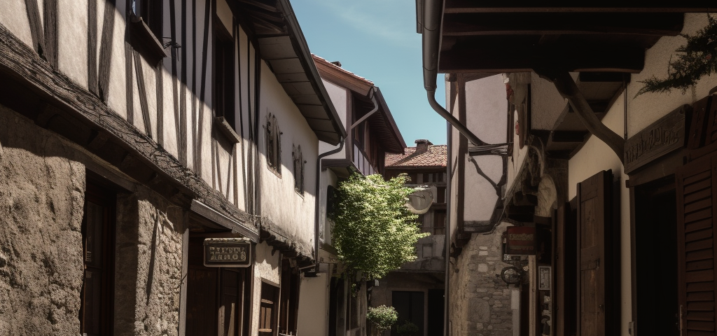 Medieval backstreets