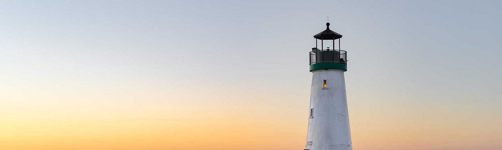 Photo of a lighthouse.