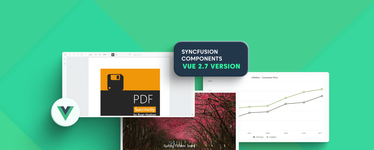 Syncfusion Vue Components are Compatible with Version 2.7