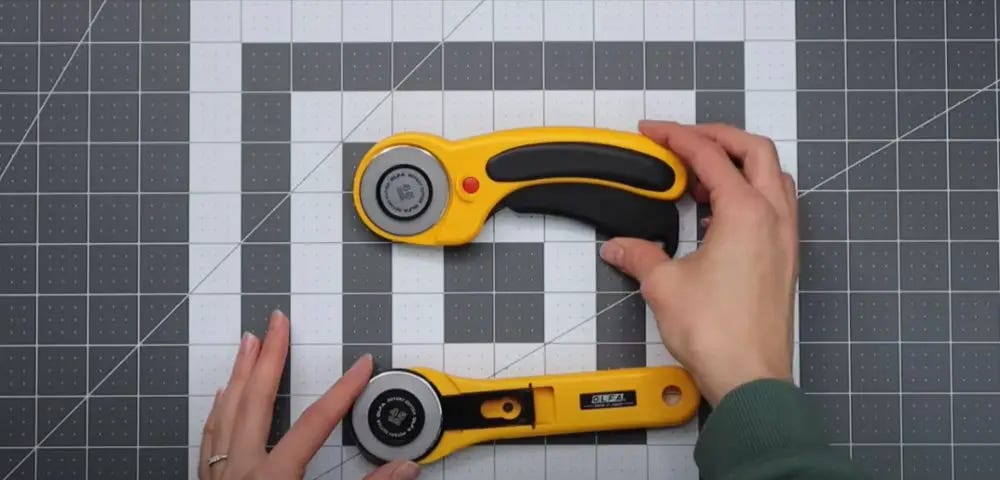 expert woman tested rotary cutters