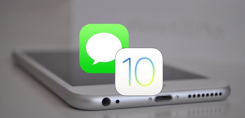 Mensajes en iOS 10