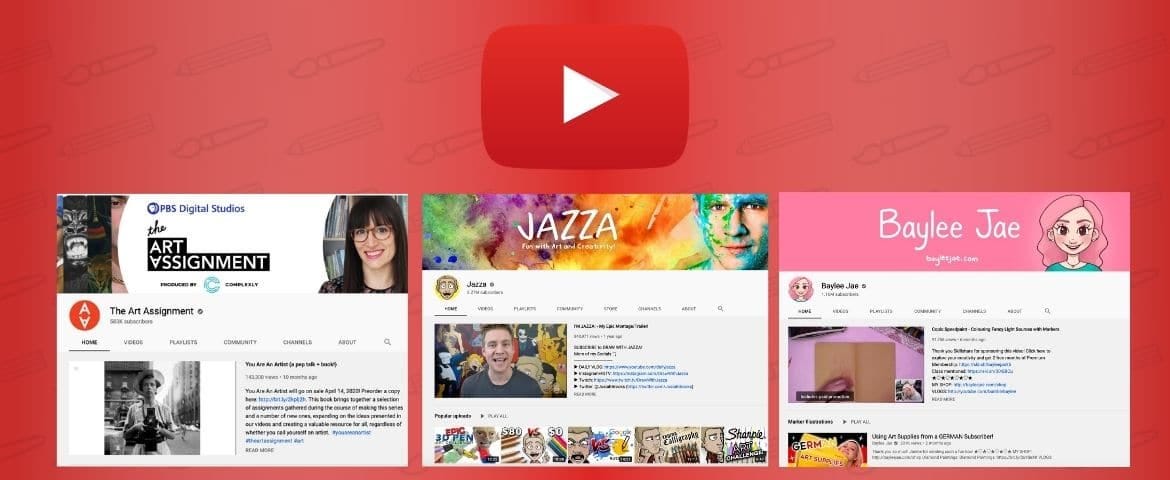 Top 10 Art Youtube Channels You Do Not Want To Miss By Jae Johns Medium