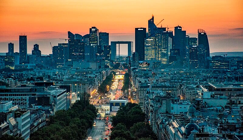 File: GrandeArche.jpg Description English: View of the Grande Arche and La Defense from Arc de Triomphe in Paris Author ASaber91 This file is licensed under the Creative Commons Attribution-Share Alike 4.0 International license. CC BY-SA 4.0 Deed | Attribution-Share Alike 4.0 International | Creative Commons File: GrandeArche.jpg — Wikimedia Commons