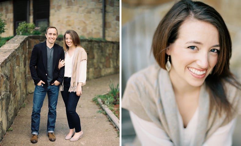 And engagement session in Brown County State Park, near Nashville, Indiana.