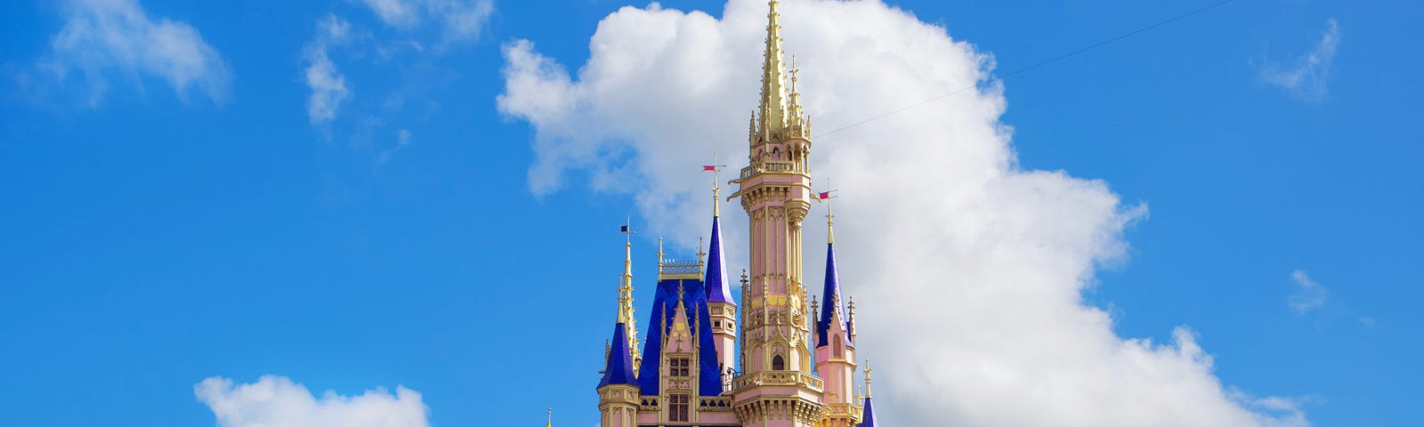 Cinderella Castle at Walt Disney World, Orlando FL