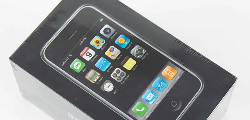 Apple’s original, unopened iPhone up for auction