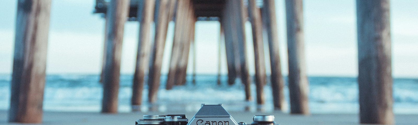 Camera under a bridge