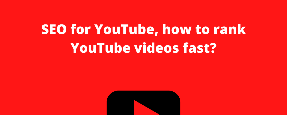 SEO for YouTube, how to rank YouTube videos fast? YouTube is the technically the second largest search engine. Check out this guide to learn how to rank your YouTube videos.