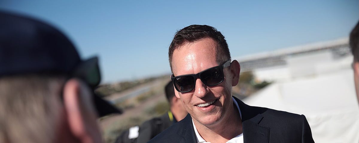 Peter Thiel, famed Silicon Valley investor and founder