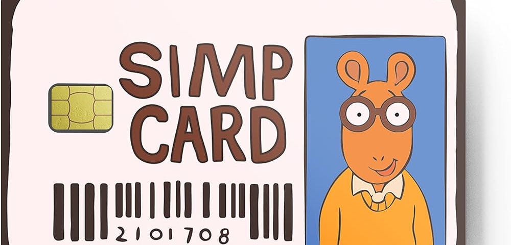 Simp card.