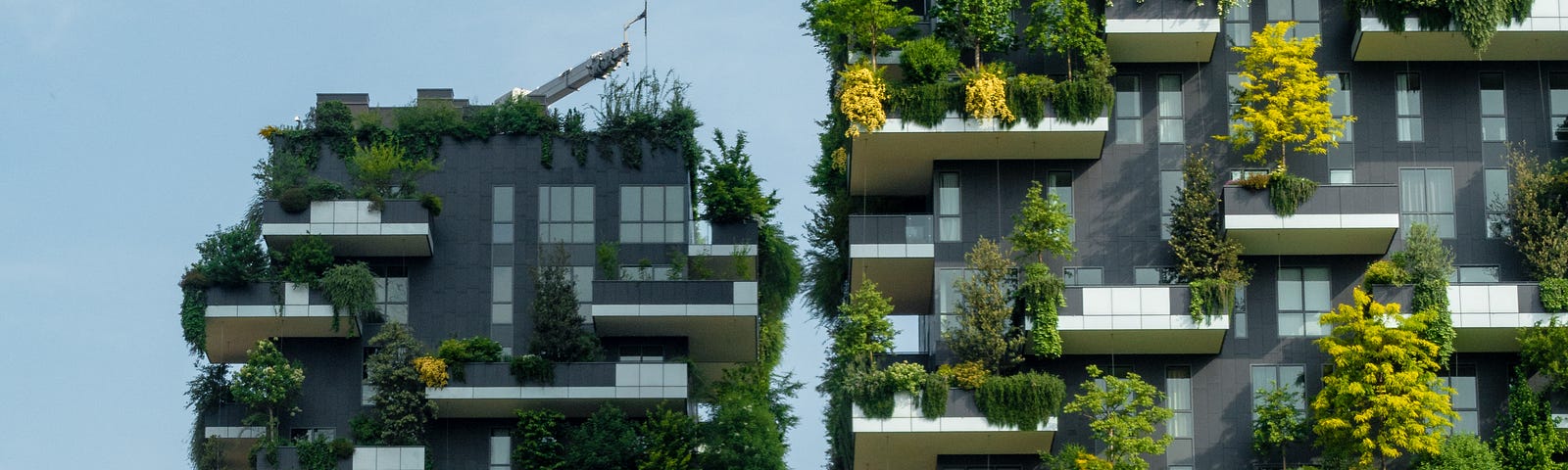Bosco Verticale, two apartment blocks covered in plants
