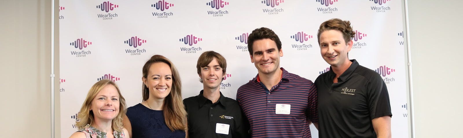 The Hoolest team pictured from left to right: Sarah Wyckoff, Andrea Carpenter, John Patterson, Luke Williams, and Nick Hool