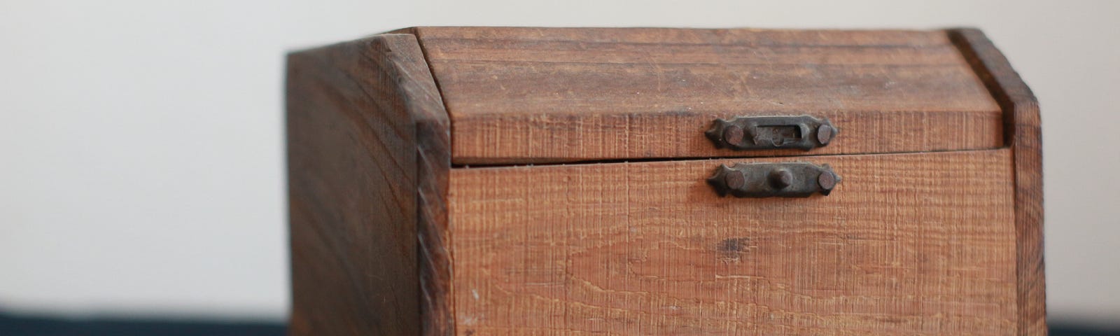 wooden tool box