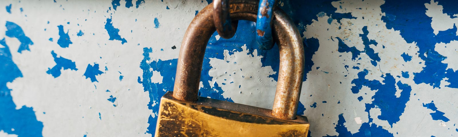 Photo of a lock symbolizing freedom