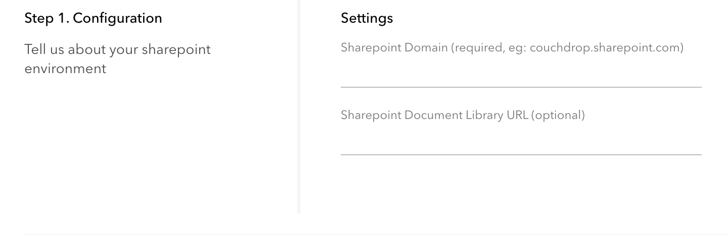 Configuring a connection for SharePoint SFTP within Couchdrop