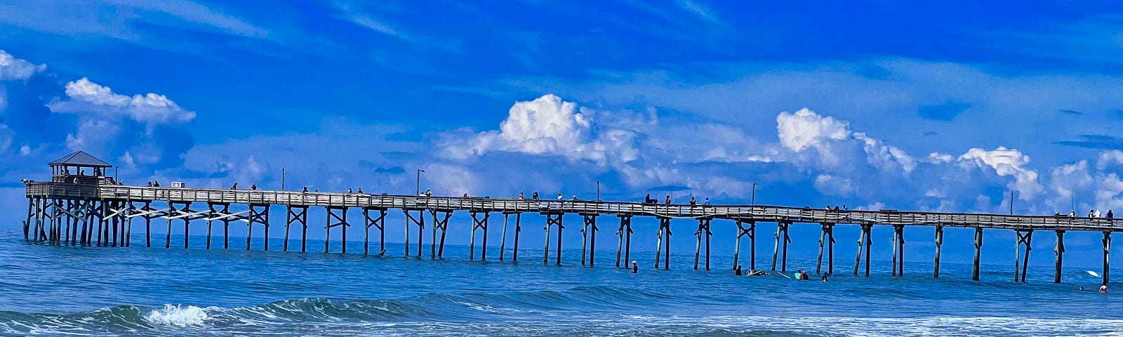 Photo of a fishing pier