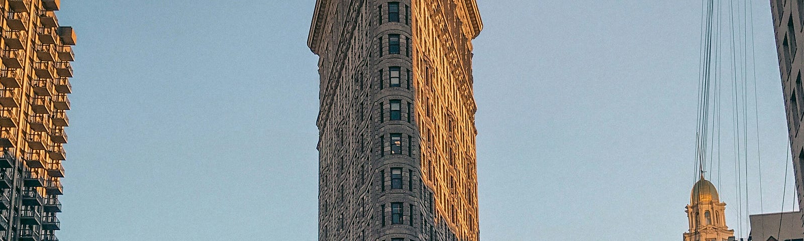 Flat Iron building in New York City. A photo from Unsplash photos.