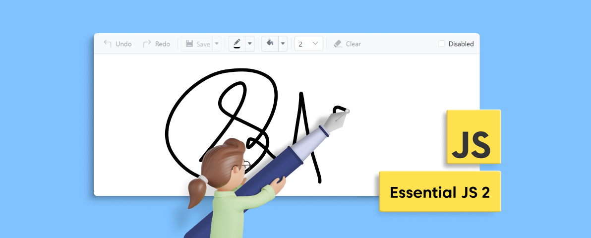 Introducing the JavaScript Signature Pad Control in Essential JS 2