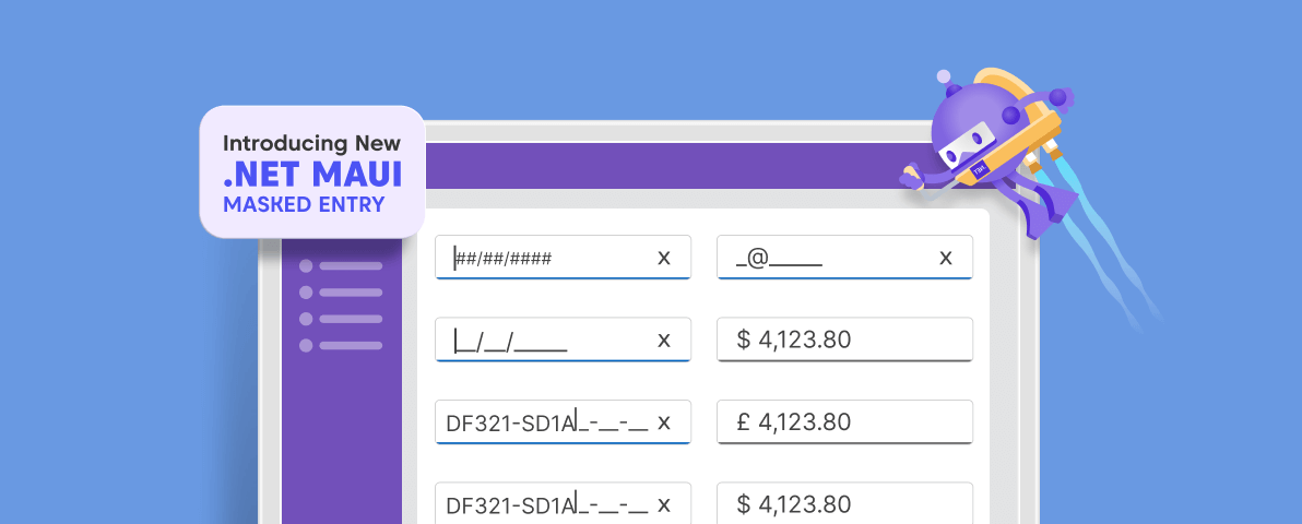 Introducing the New .NET MAUI Masked Entry Control