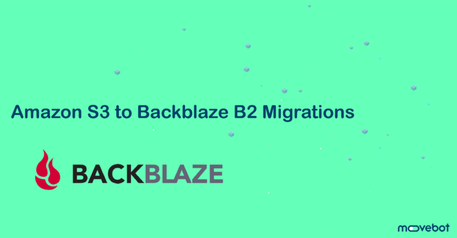 Amazon S3 to Backblaze migration