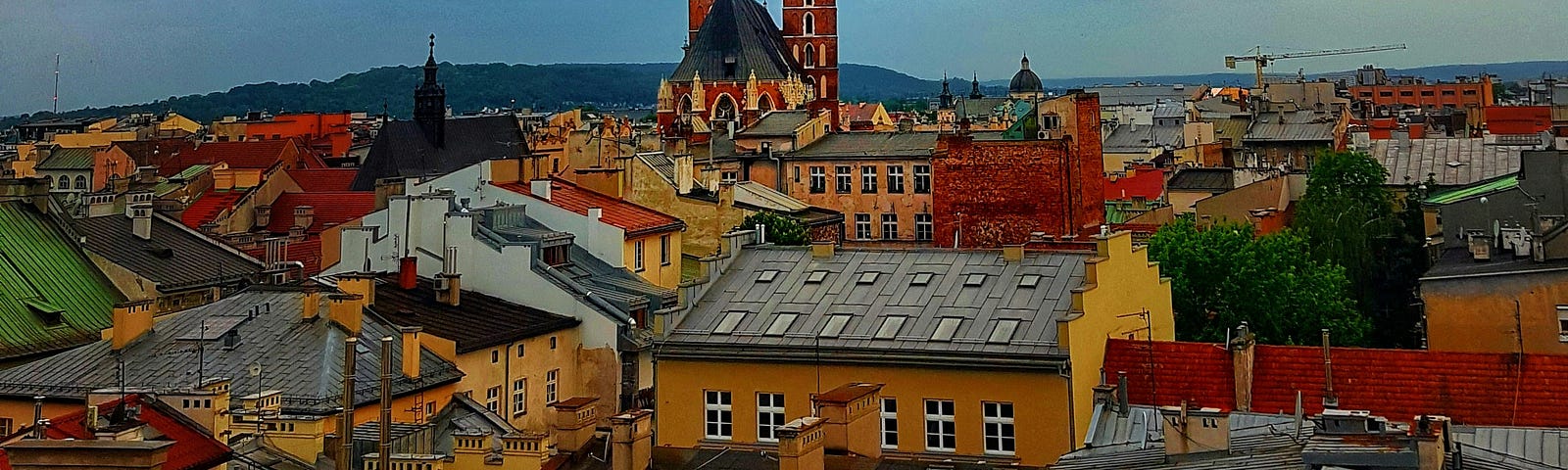 Old city in Krakow Poland