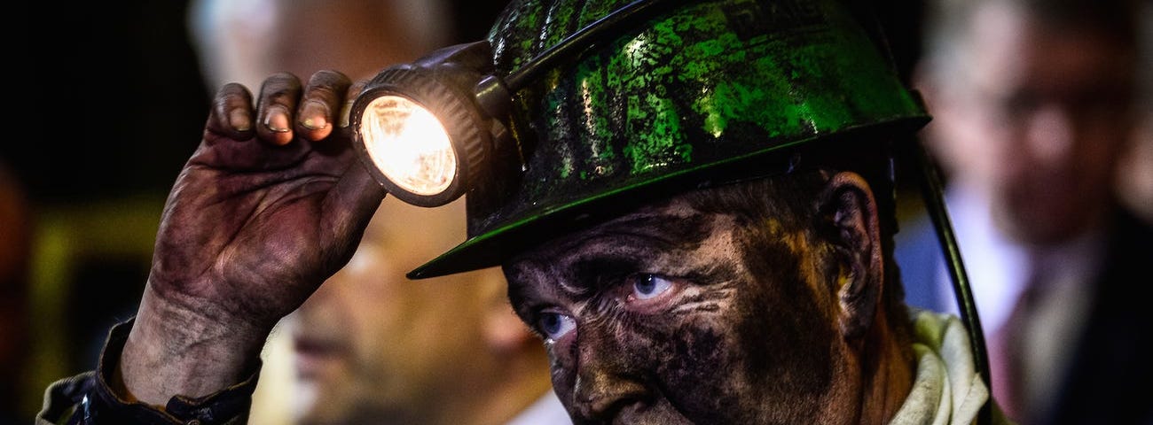 Coal mine worker.