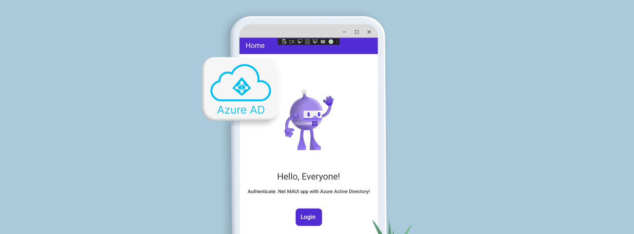 Authenticate the .NET MAUI App with Azure AD