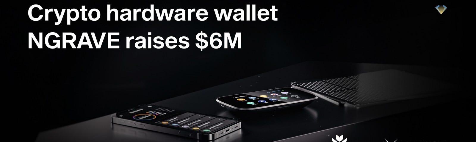 Crypto hardware wallet and security challenger NGRAVE raises $6M seed round from Woodstock Fund and Morningstar Ventures. The Coldest Wallet kickstarts global growth.